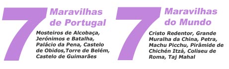 7 novas maravilhas
