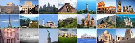 novas 7 maravilhas do Mundo